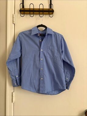 Chaps Boy’s Light Blue Button-Down Dress Shirt size 12